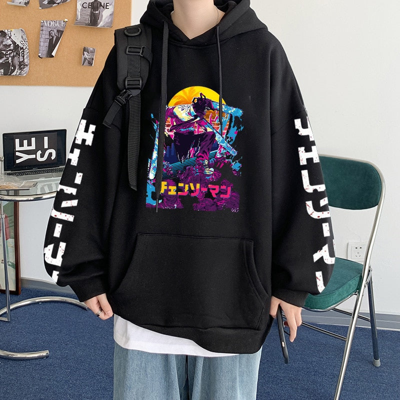Chainsaw Man Retro Hoodie