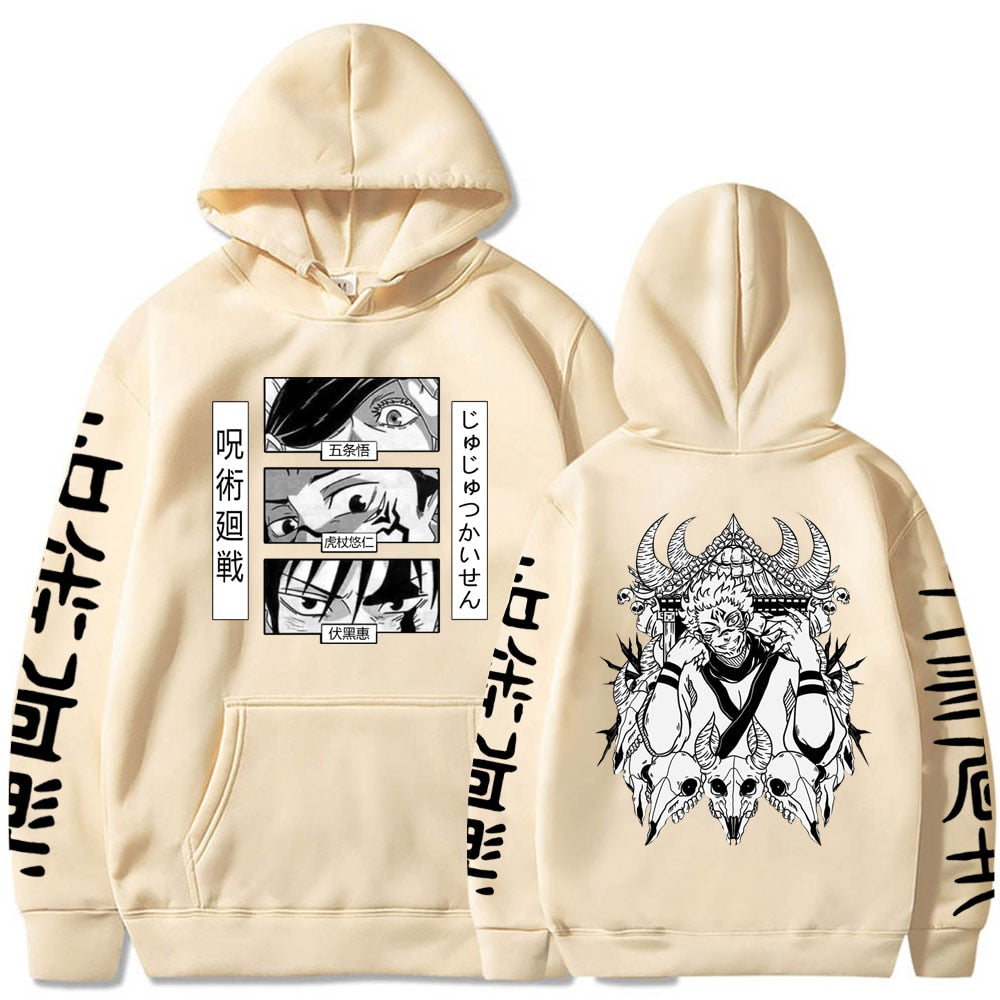Sukuna\Gojo Satoru Hoodie JJK
