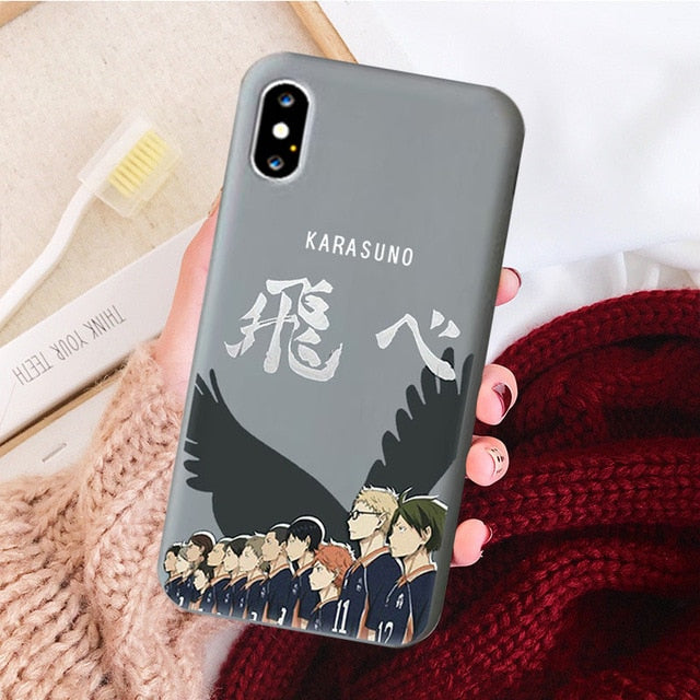Haikyu IPhone Case Multiple Variants and Colors