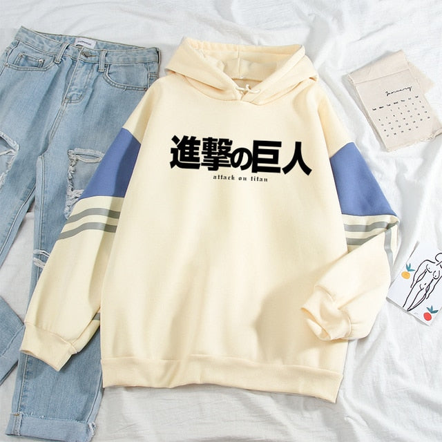 Attack on Titan Contrast Hoodie