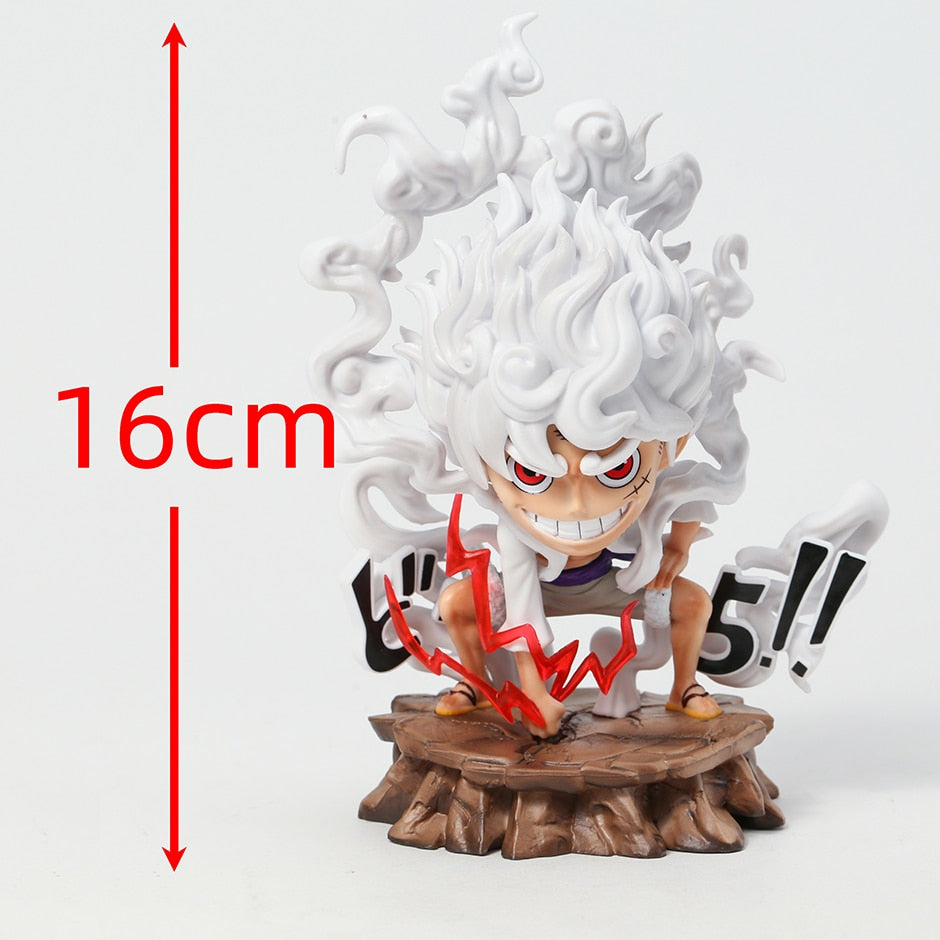 Luffy Gear 5 Sun God Nika Chibi Figure