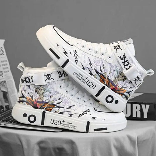 Luffy Gear 5 High Top Shoes