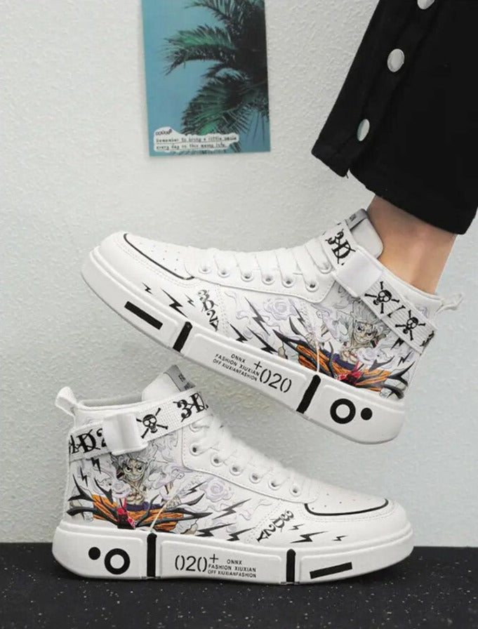Luffy Gear 5 High Top Shoes