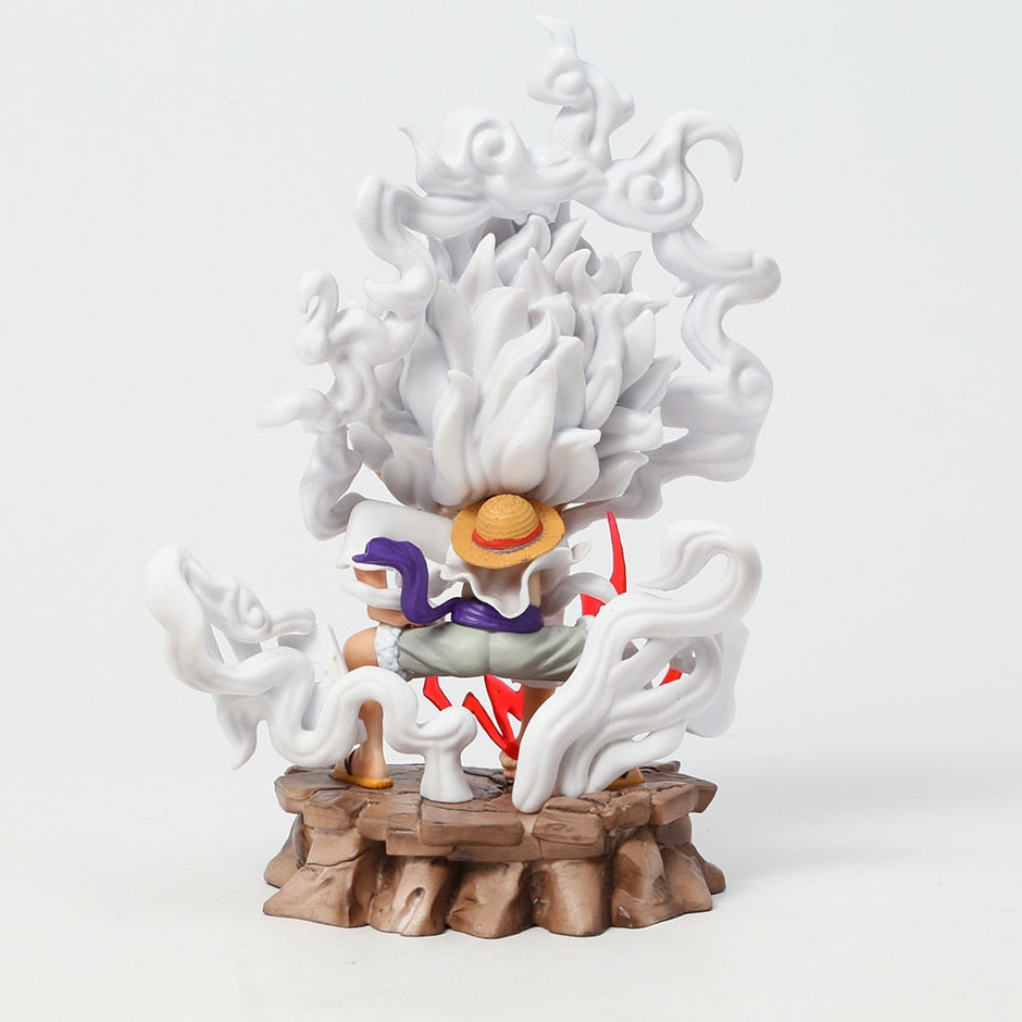 Luffy Gear 5 Sun God Nika Chibi Figure
