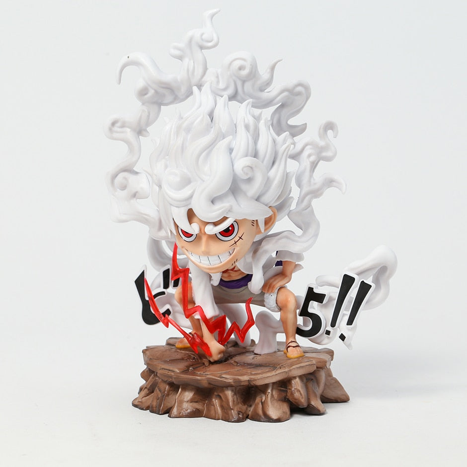 Luffy Gear 5 Sun God Nika Chibi Figure