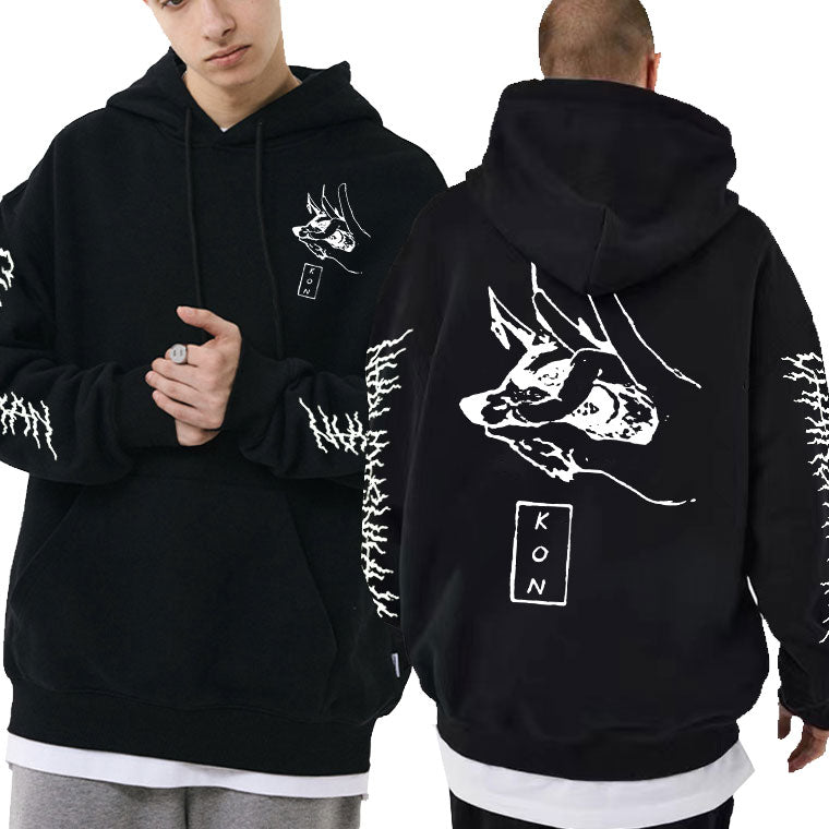 Chainsaw Man Devil Kon Double Sided Hoodie