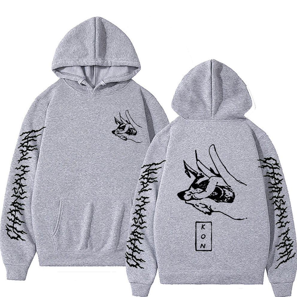 Chainsaw Man Devil Kon Double Sided Hoodie