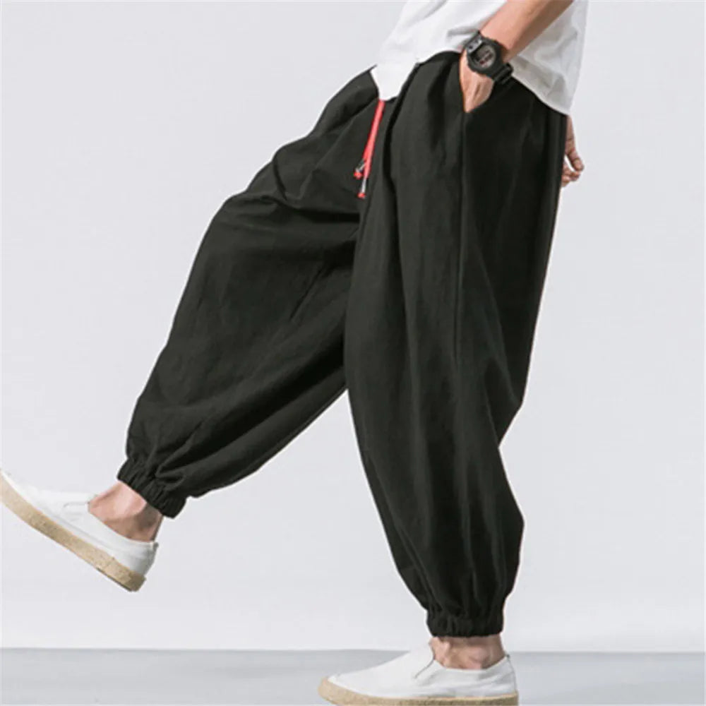 Toji type Oversized Men Loose Harem Pants
