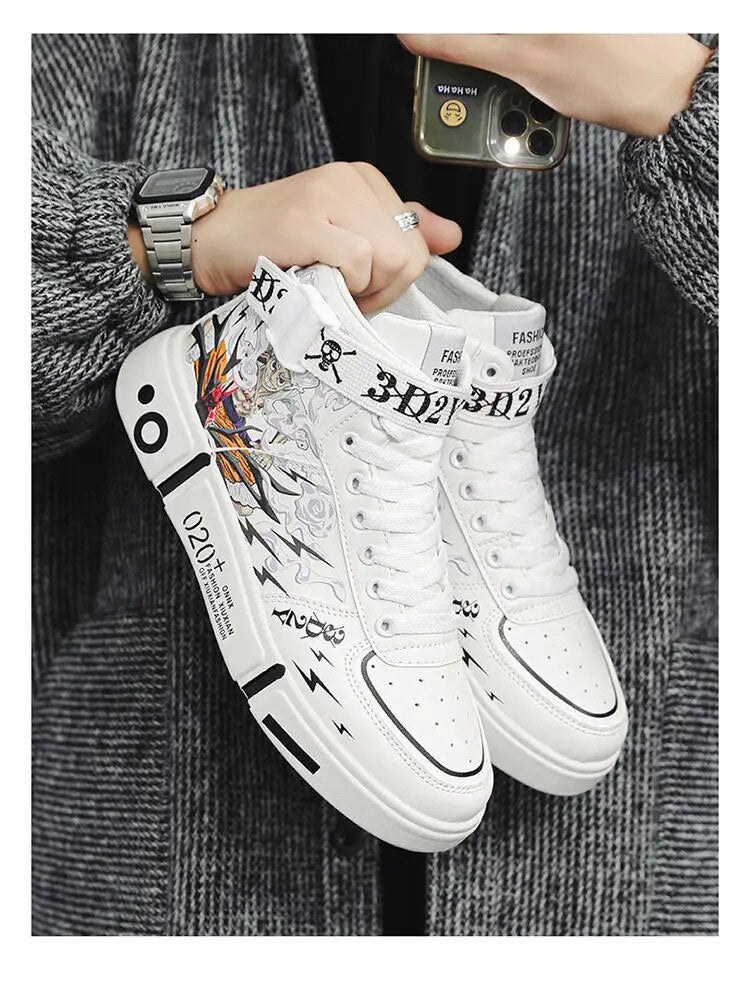 Luffy Gear 5 High Top Shoes