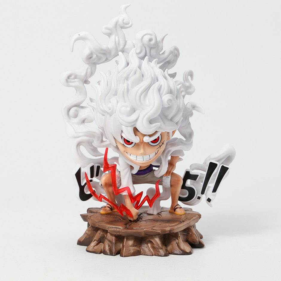 Luffy Gear 5 Sun God Nika Chibi Figure