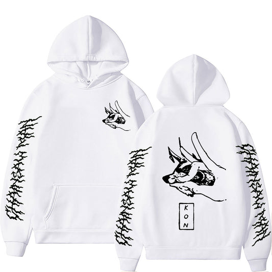 Chainsaw Man Devil Kon Double Sided Hoodie