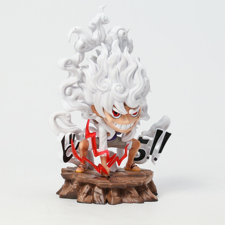 Luffy Gear 5 Sun God Nika Chibi Figure