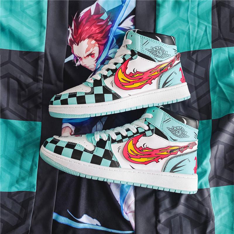 HIGH TOP TANJIRO FIRE SHOES