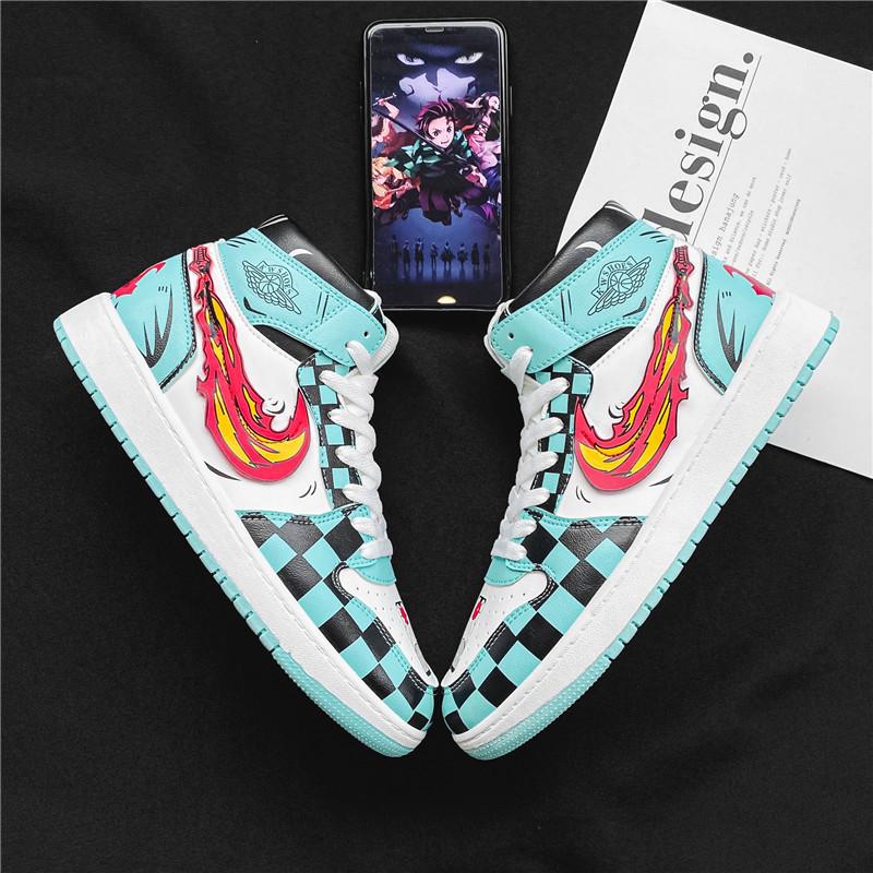 HIGH TOP TANJIRO FIRE SHOES