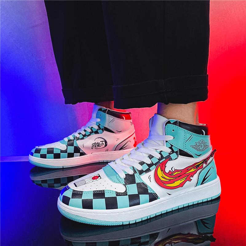 HIGH TOP TANJIRO FIRE SHOES