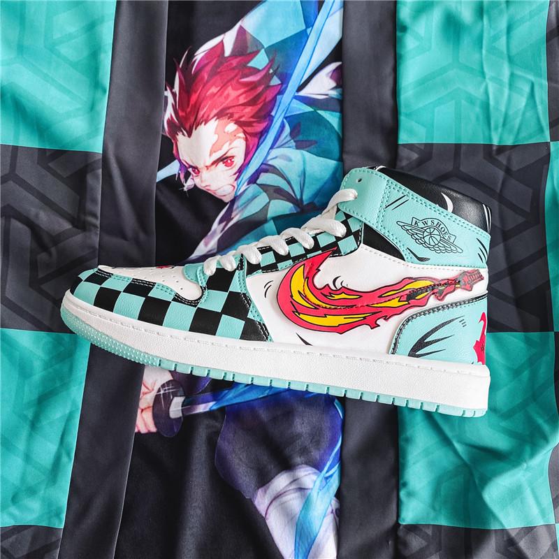 HIGH TOP TANJIRO FIRE SHOES