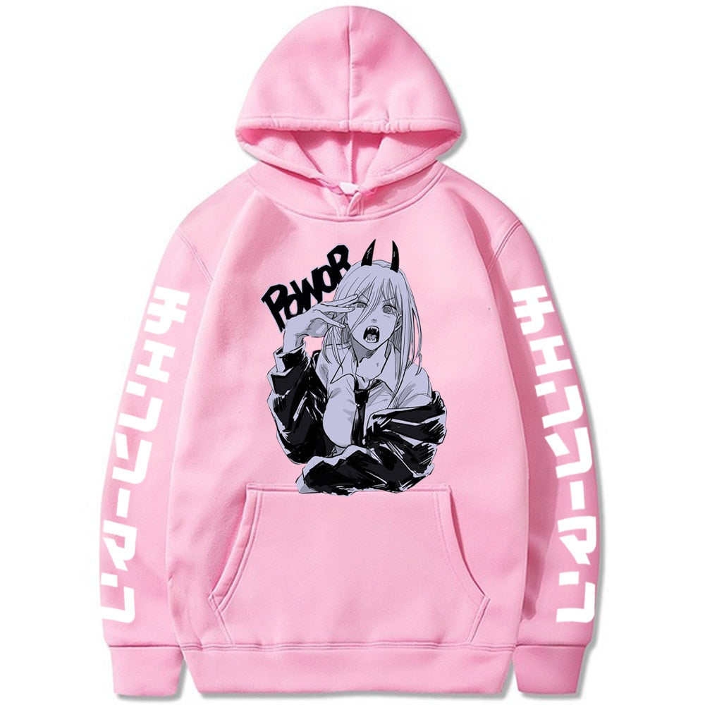 Chainsaw Man Hoodie Power
