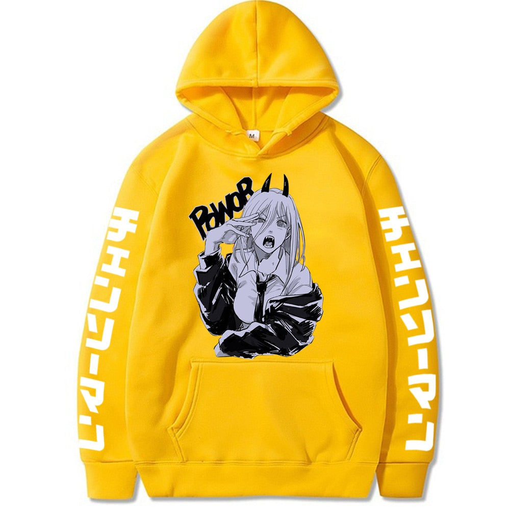 Chainsaw Man Hoodie Power