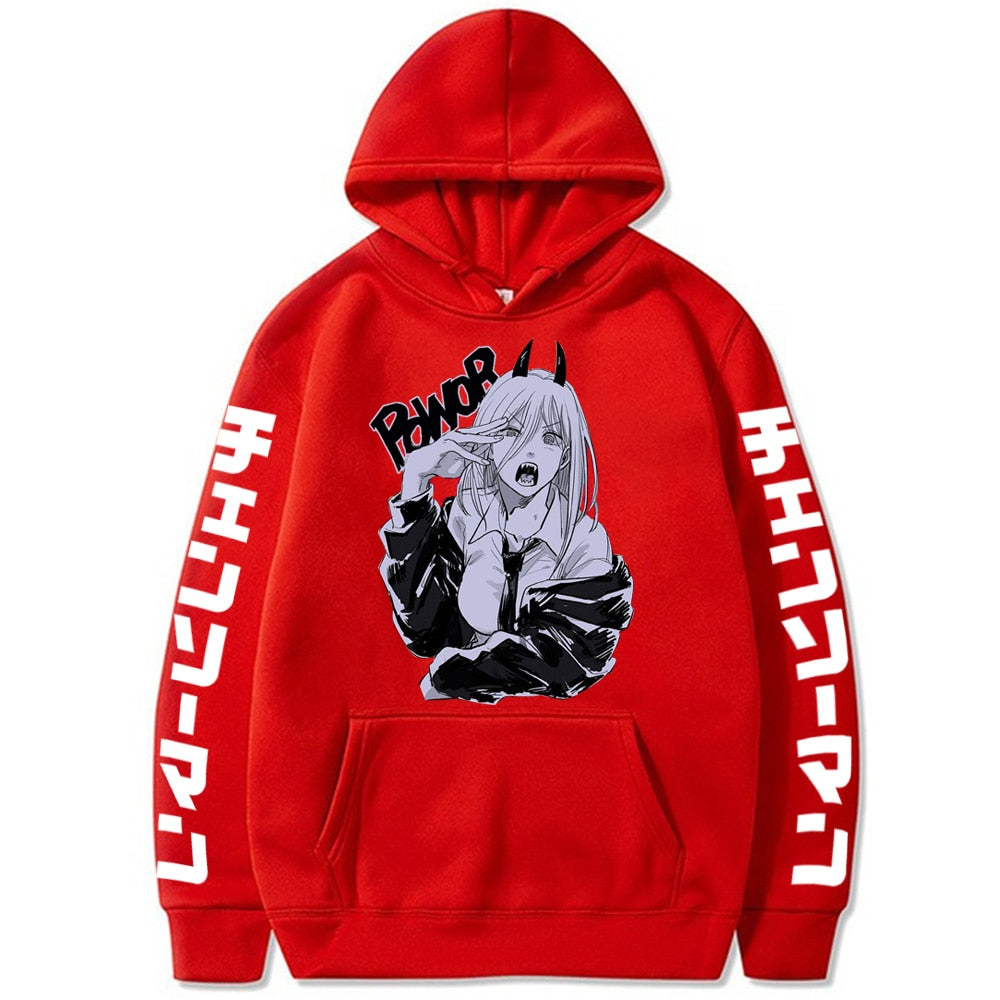 Chainsaw Man Hoodie Power