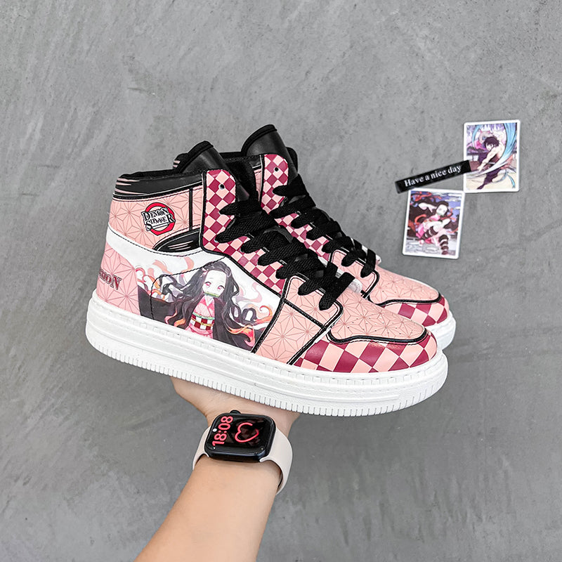 Nezuko High Top Shoes