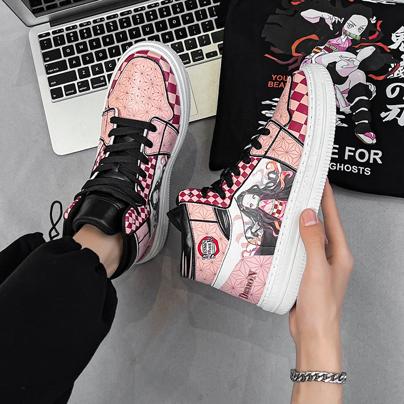 Nezuko High Top Shoes