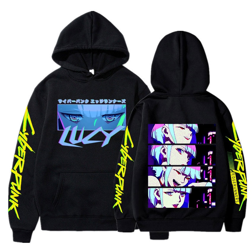 Lucy Cyberpunk Edgerunners Hoodie