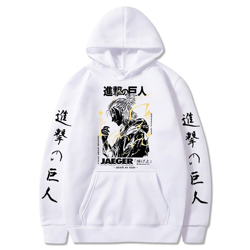 Attack on Titan Hoodie Eren Yeager Powered Up