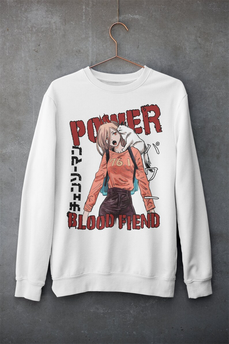 Chainsaw Man Power Sweater Crewneck