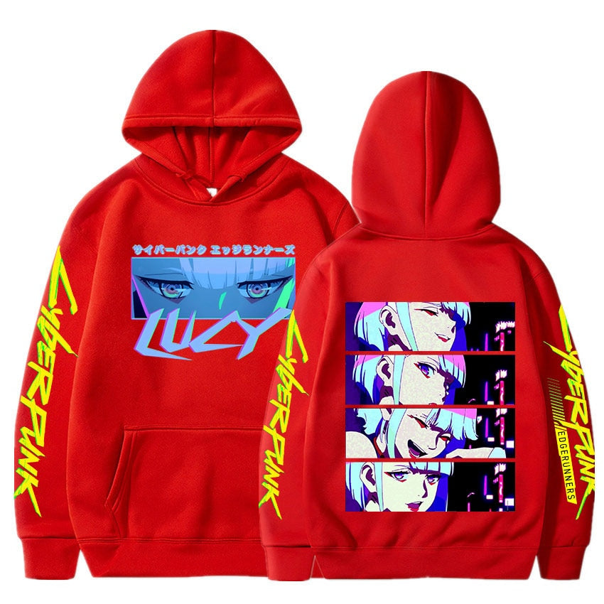 Lucy Cyberpunk Edgerunners Hoodie