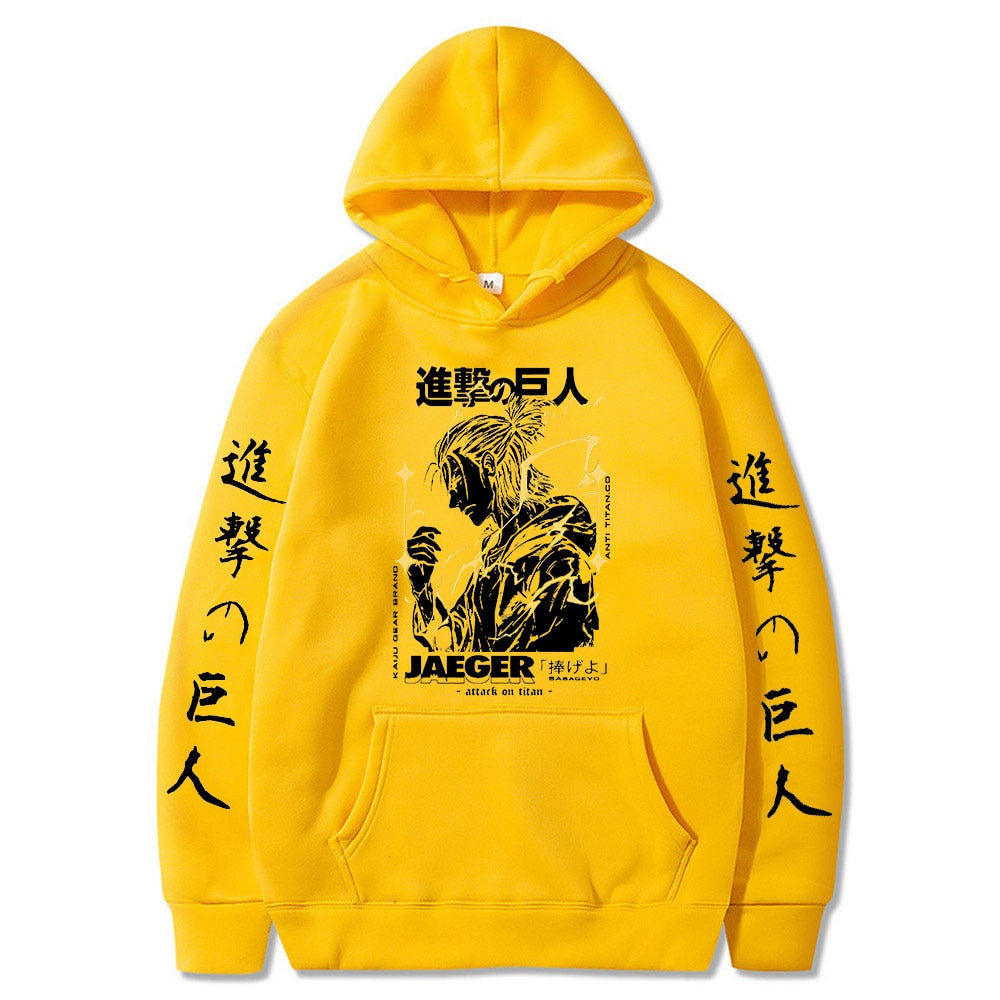 Attack on Titan Hoodie Eren Yeager Powered Up