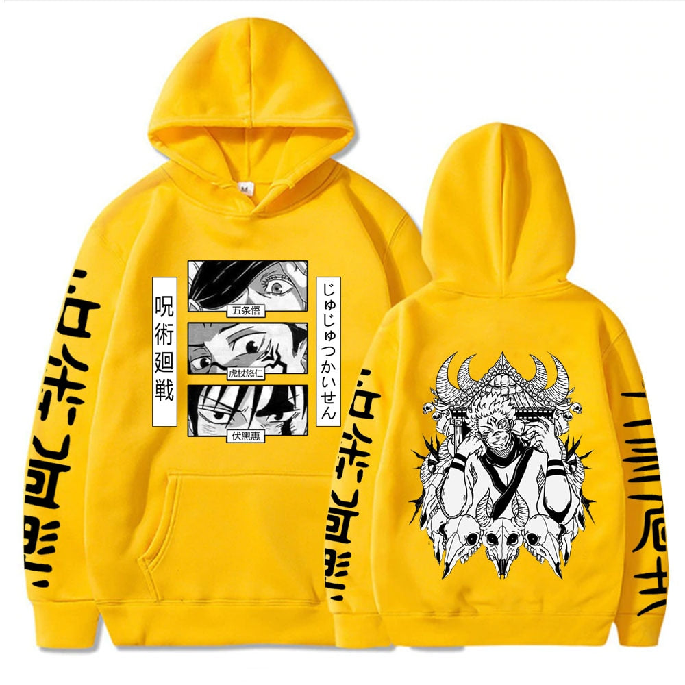 Sukuna\Gojo Satoru Hoodie JJK