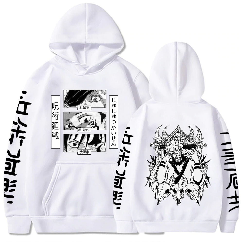 Sukuna\Gojo Satoru Hoodie JJK