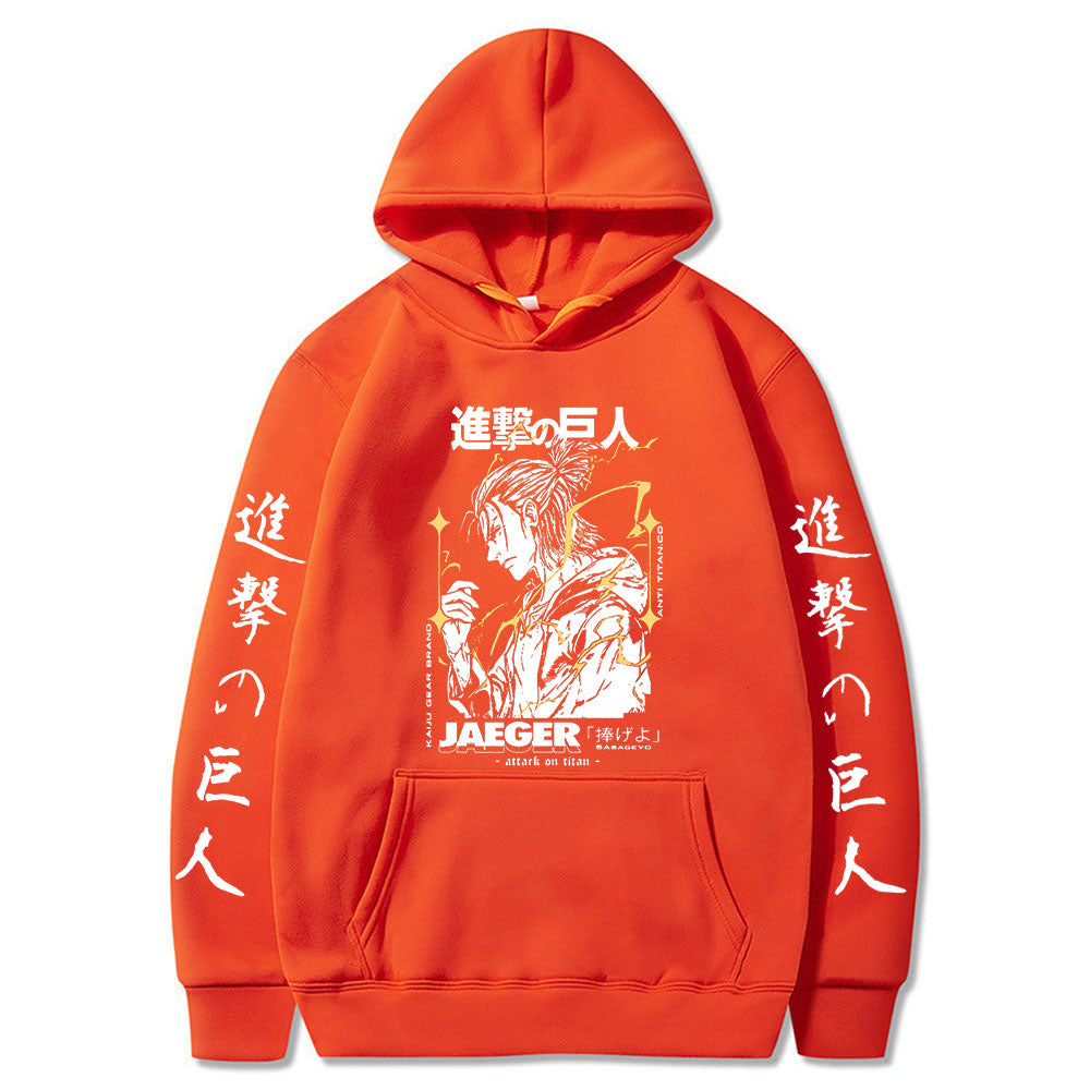 Attack on Titan Hoodie Eren Yeager Powered Up