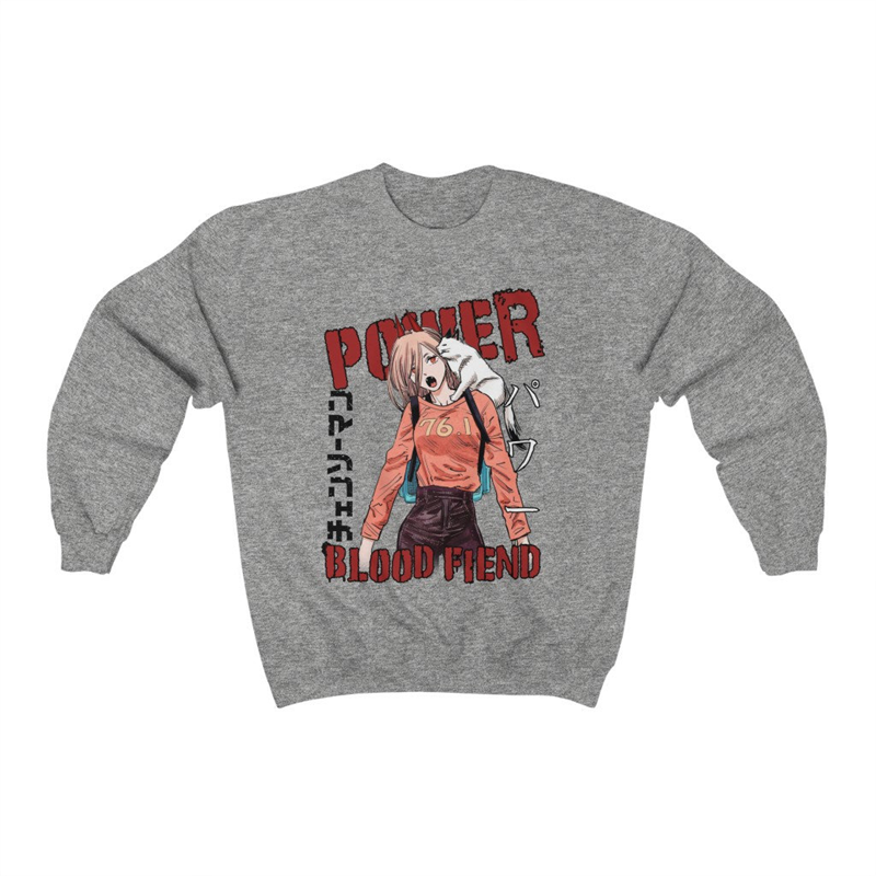 Chainsaw Man Power Sweater Crewneck