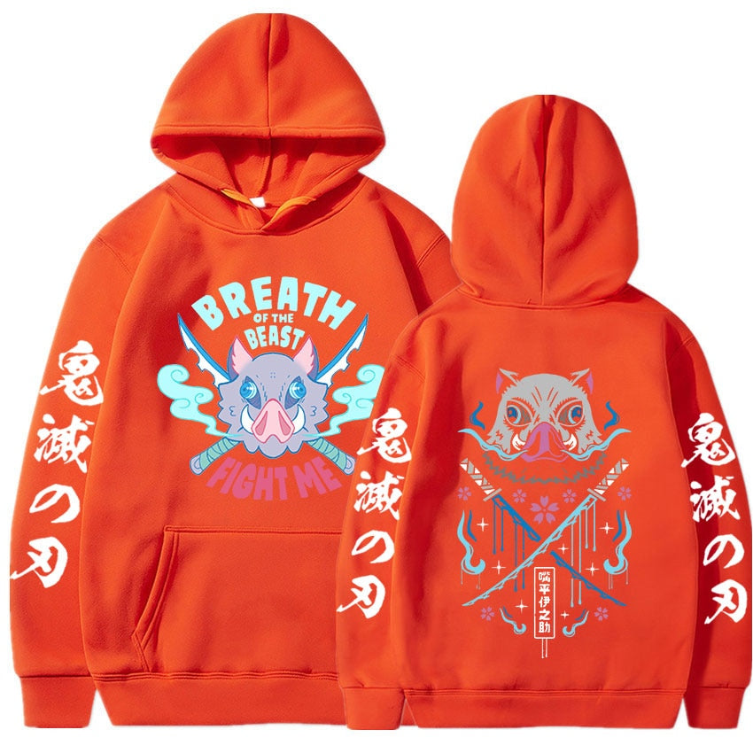 Demon Slayer Inosuke Hoodie