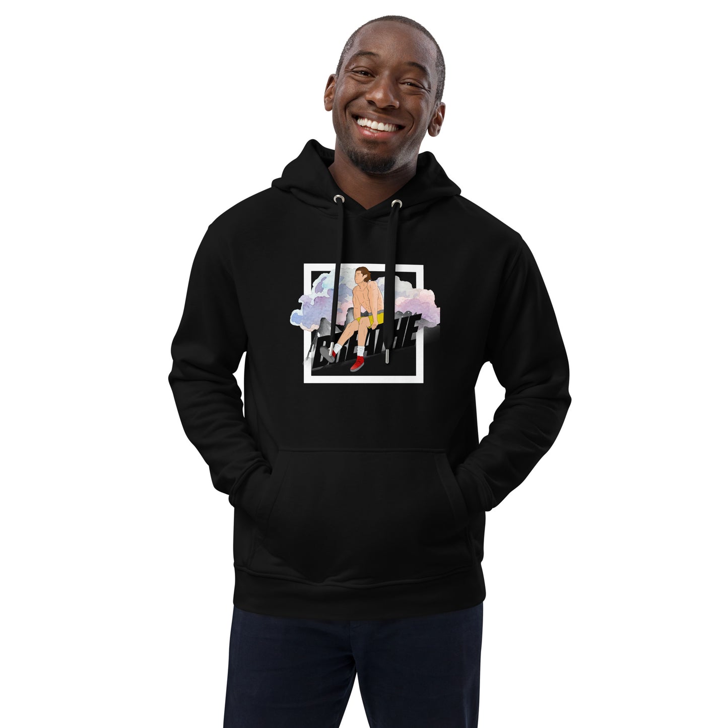 Original Artwork Animeweebcity "Breathe" Hoodie