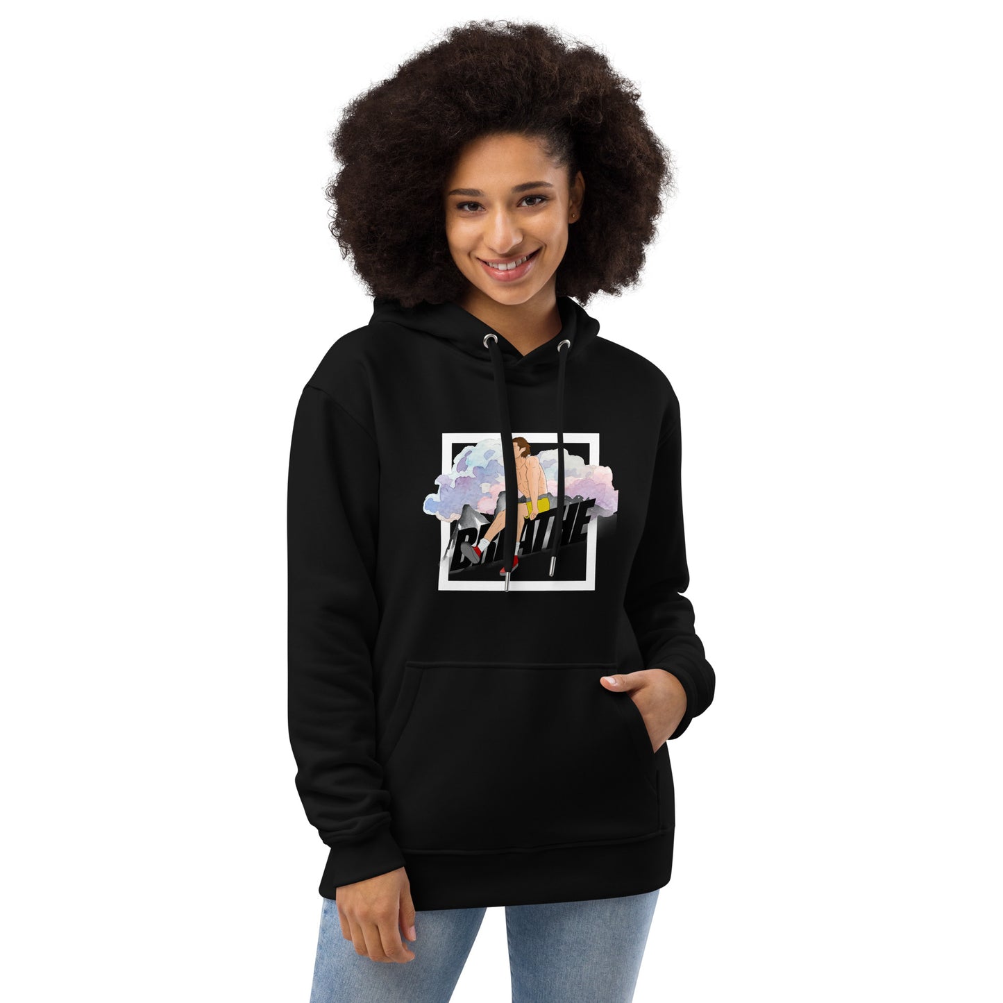 Original Artwork Animeweebcity "Breathe" Hoodie