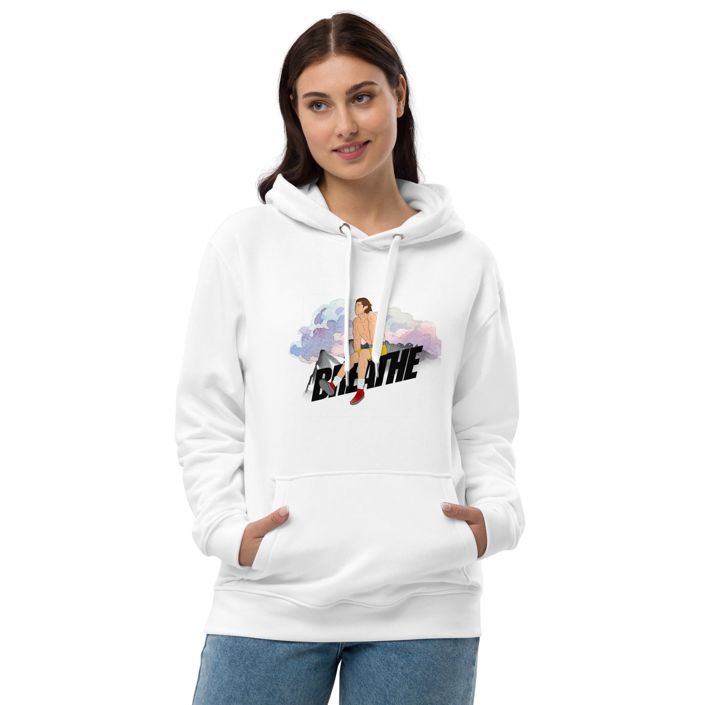 Original Artwork Animeweebcity "Breathe" Hoodie