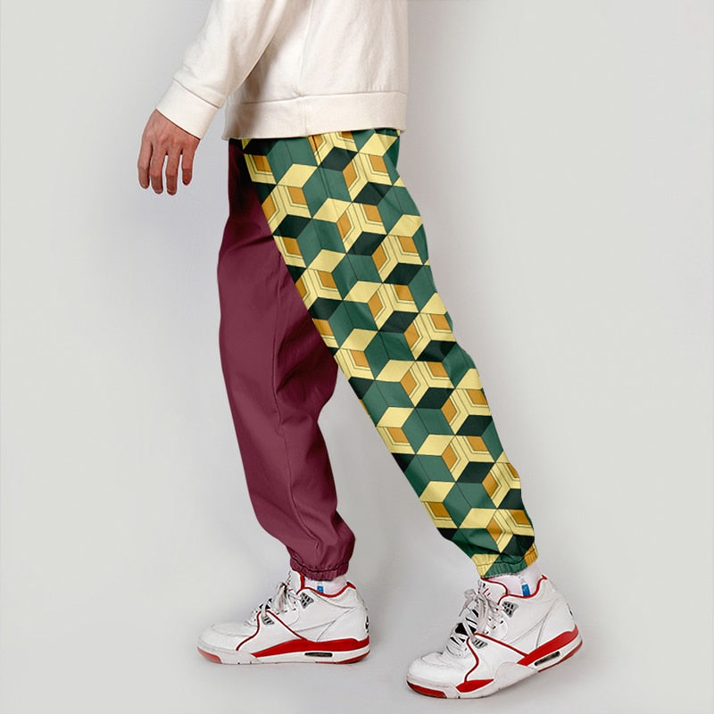 Tanjiro Nezuko Zenitsu and more Cargo Jogger Pants