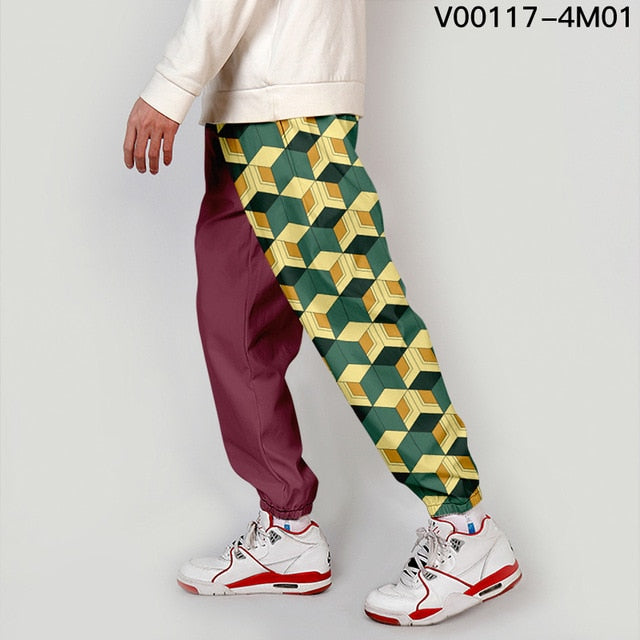 Tanjiro Nezuko Zenitsu and more Cargo Jogger Pants