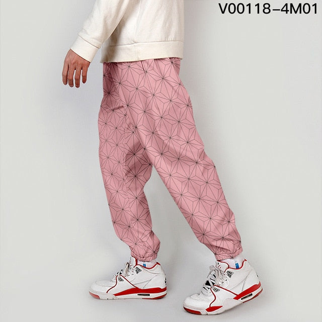 Tanjiro Nezuko Zenitsu and more Cargo Jogger Pants