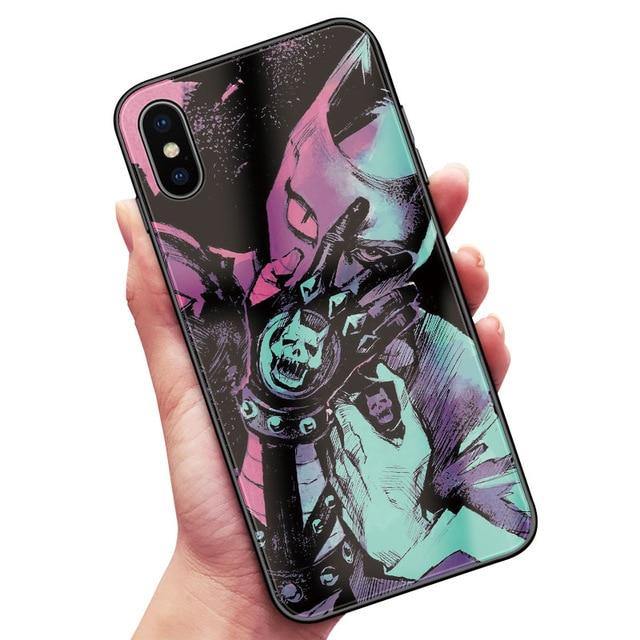 JoJo's Bizarre Adventure JoJo Anime Tempered Glass Phone Case For iPhone - animeweebcity
