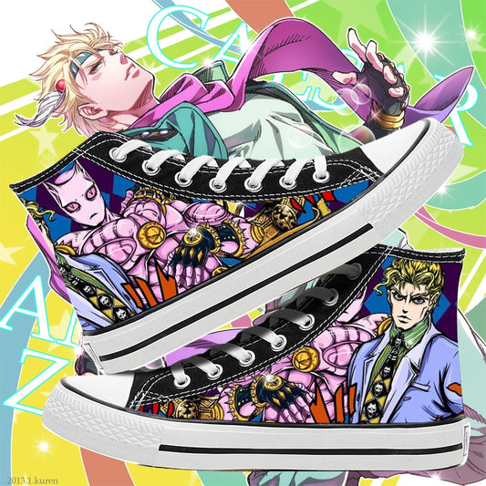 JoJo's Bizarre Adventure Converse Style Shoes