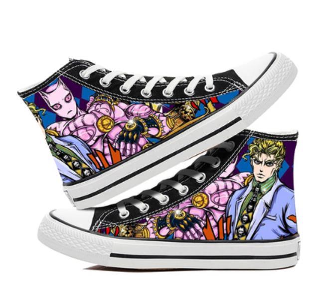 JoJo's Bizarre Adventure Converse Style Shoes