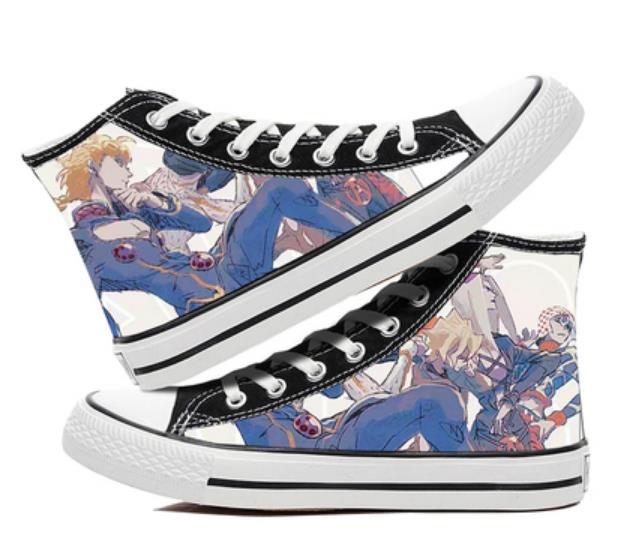 JoJo's Bizarre Adventure Converse Style Shoes