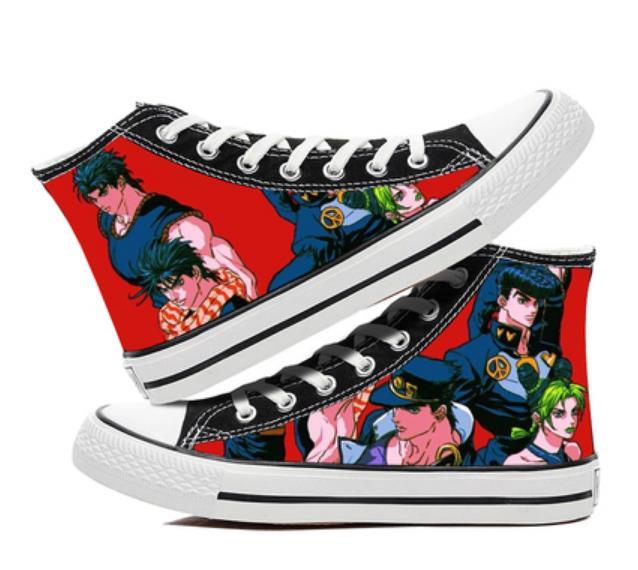 JoJo's Bizarre Adventure Converse Style Shoes