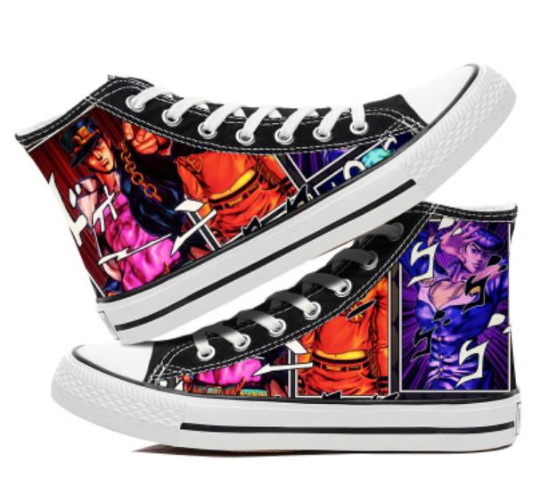 JoJo's Bizarre Adventure Converse Style Shoes