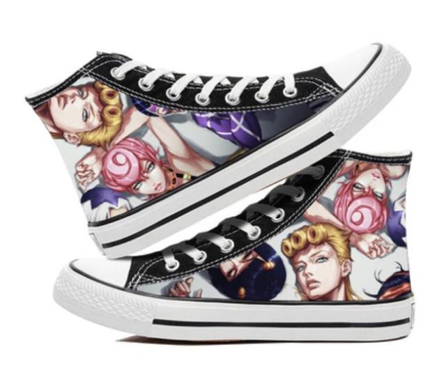JoJo's Bizarre Adventure Converse Style Shoes