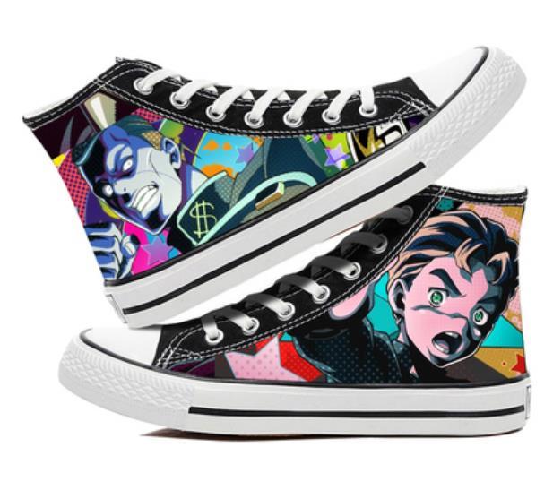 JoJo's Bizarre Adventure Converse Style Shoes