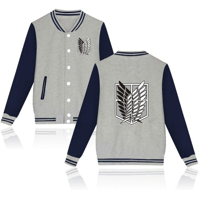 Attack On Titan Varsity Jacket